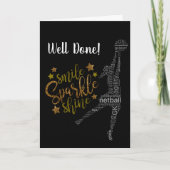 カスタムプレイヤーテーマ すばらしい ネットボール カード (正面)