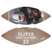 カスタムプレイヤー名番号チームフォト アメリカンフットボール (パネル)