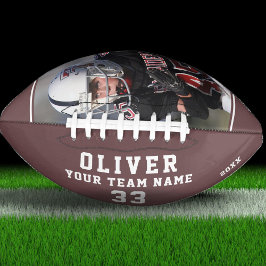カスタムプレイヤー名番号チームフォト アメリカンフットボール