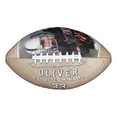 カスタムプレイヤー名番号チームフォト アメリカンフットボール (正面)