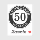 カスタムプレイヤー名番号識別ギア シール (シート)