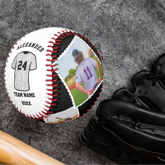 カスタムプレイヤー名、プレイヤー番号、チーム名 野球ボール