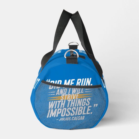 カスタムプレイヤー番号キッズキープサケやる気を起こさせる ダッフルバッグ (右)