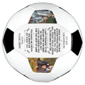 カスタムプレゼント2枚 サッカーボール (回転)