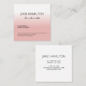 カスタムプロフェッショナルアポイントメントカード 予約カード (正面/裏面)