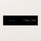 カスタムプロフェッショナルエレガントテンプレートモダン折り 名刺 (外部フラット)