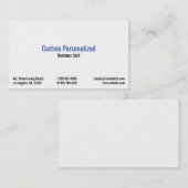 カスタムプロフェッショナルパーソナライズされた名刺 名刺 (正面/裏面)