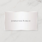 カスタムプロフェッショナルモダンエレガントテンプレート 名刺 (正面)