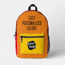 カスタムプロフェッショナルモダンロゴの追加 プリントバックパック