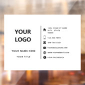 カスタムプロフェッショナルロゴデザイン社 ウィンドウサイン (シート2)