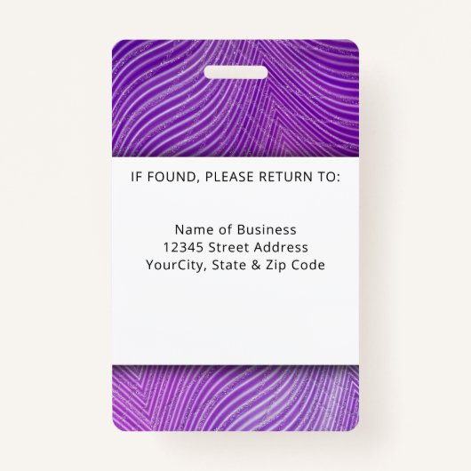 カスタムプロフェッショナル企業の社員の写真名 バッジ (裏面)