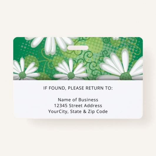 カスタムプロフェッショナル企業の社員の写真名 バッジ (裏面)