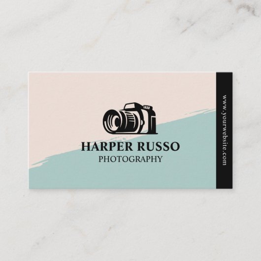 カスタムプロフェッショナル撮影 名刺 (正面)