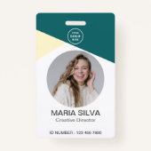 カスタムプロフェッショナルID従業員の写企業の真 バッジ (正面)