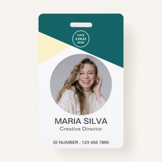 カスタムプロフェッショナルID従業員の写企業の真 バッジ (正面)