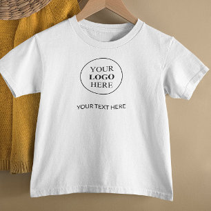 カスタムプロモーションロゴ - 最低注文数なし トドラーTシャツ