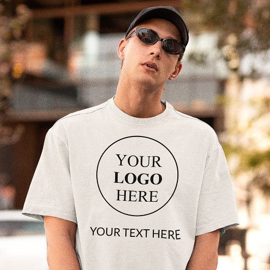 カスタムプロモーションロゴ - 最低注文数なし Tシャツ