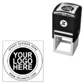 カスタムプロモーション事業のロゴラウンドラバースタム セルフインキングスタンプ (インサイチュ)