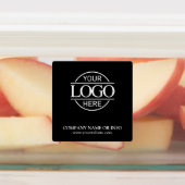 カスタムプロモーション黒い会社のビジネスロゴ ラベル (貼付)