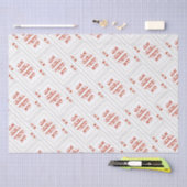 カスタムヘブライ語ヴェナチャフォック – フプリムミシュローチマノ 薄葉紙 (クラフト)