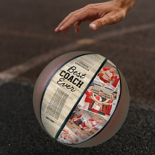 カスタムベストコーチエバーフォトキープサケ バスケットボール