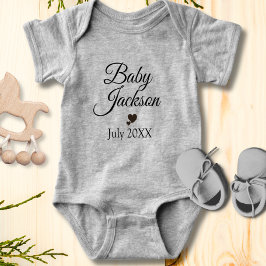 カスタムベビーの発表 ベビーボディスーツ