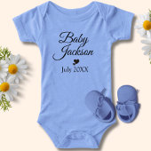 カスタムベビーの発表 ベビーボディスーツ
