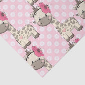 カスタムベビーガールキリンティッシュペーパー 薄葉紙 (詳細)