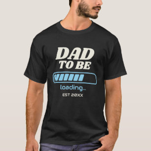 カスタムベビーシャワーパーティーのお父さん Tシャツ