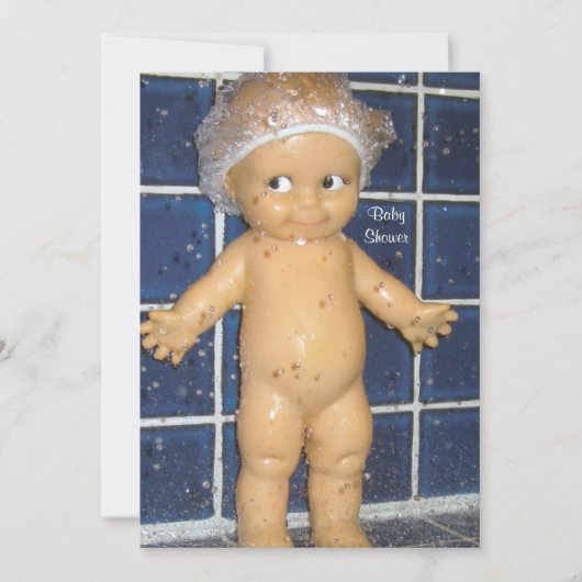 カスタムベビーシャワー招待状 招待状 (正面)