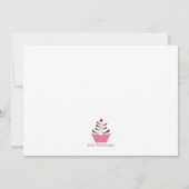 カスタムベビーシャワー招待状 招待状 (裏面)