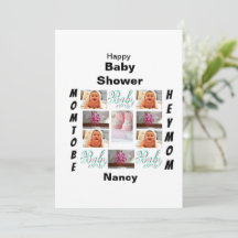 カスタムベビーシャワー11フォトコラージュ