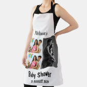 カスタムベビーシャワー3フォトコラージュ エプロン (インサイチュ)