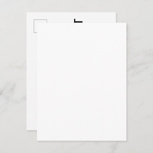 カスタムベビーパーソナライズされた告知はがき 案内ポストカード (正面/裏面)