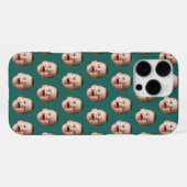 カスタムベビーフェイスのオーダーメイドiPhoneケース iPhoneケース (裏面横)