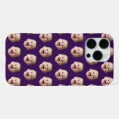 カスタムベビーフェイスのiPhoneケース iPhoneケース (裏面横)