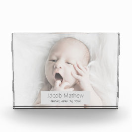 カスタムベビーフォトメモリブロック フォトブロック