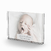 カスタムベビーフォトメモリブロック フォトブロック (右)