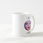 カスタムベビー写真と名前入りコーヒーマグ コーヒーマグカップ (正面右)