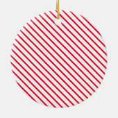 カスタムベビー初めてのクリスマス セラミックオーナメント (裏面)