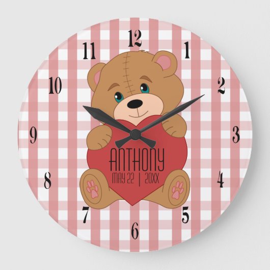 カスタムベビー室 ラージ壁時計 (正面)