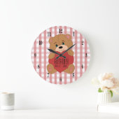 カスタムベビー室 ラージ壁時計 (ホーム)