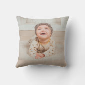 カスタムベビー枕 | 記念パーソナライズされた品 クッション (裏面)