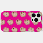 カスタムベビー顔パターンパーソナライズされたベビー写真 Case-Mate iPhoneケース (裏面 (横))