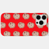 カスタムベビー顔パターンパーソナライズされたベビー写真 Case-Mate iPhoneケース (裏面 (横))
