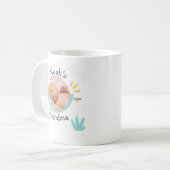 カスタムベビー顔マグ/ベビーマグ顔/個人用設定 コーヒーマグカップ (正面左)