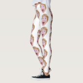 カスタムベビー顔写真 レギンス (左)