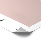 カスタムベリーバンド – バリューカードストック紙（マット） ポスター (角)