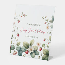 カスタムベリーファースト誕生日 台座サイン