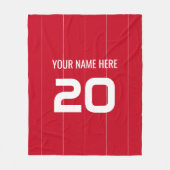 カスタムベンフィカ フリースブランケット (正面)